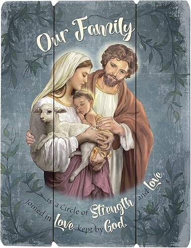 Autom PLQ de 15" Nuestra familia es un círculo