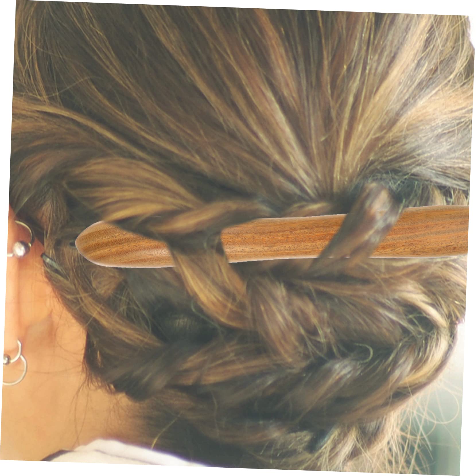 Healeved 3stücke Elegante Haarnadeln Aus Hochwertigem Holz Lange Haarklammern Für Damen Haaraccessoire Für Hochzeiten Partys Und Besondere Anlässe Rutschfeste Und Dekorative