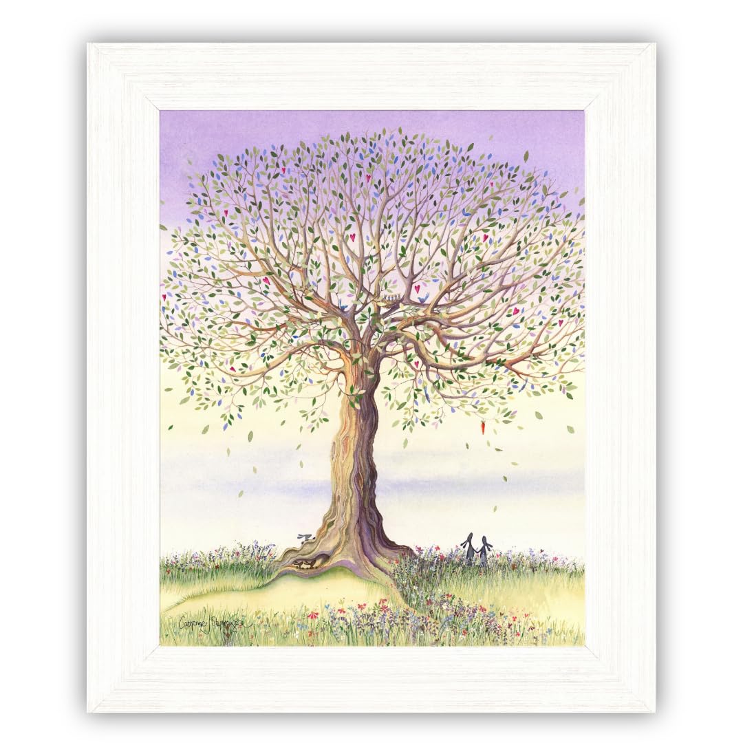 Artko Impresión artística enmarcada para pared, 31 x 37 cm, diseño de