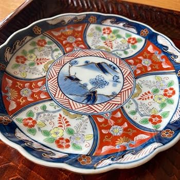 Amazon | 伊万里焼 有田焼 鍋島焼 瀬兵窯 16cm 中皿 プレート 2枚