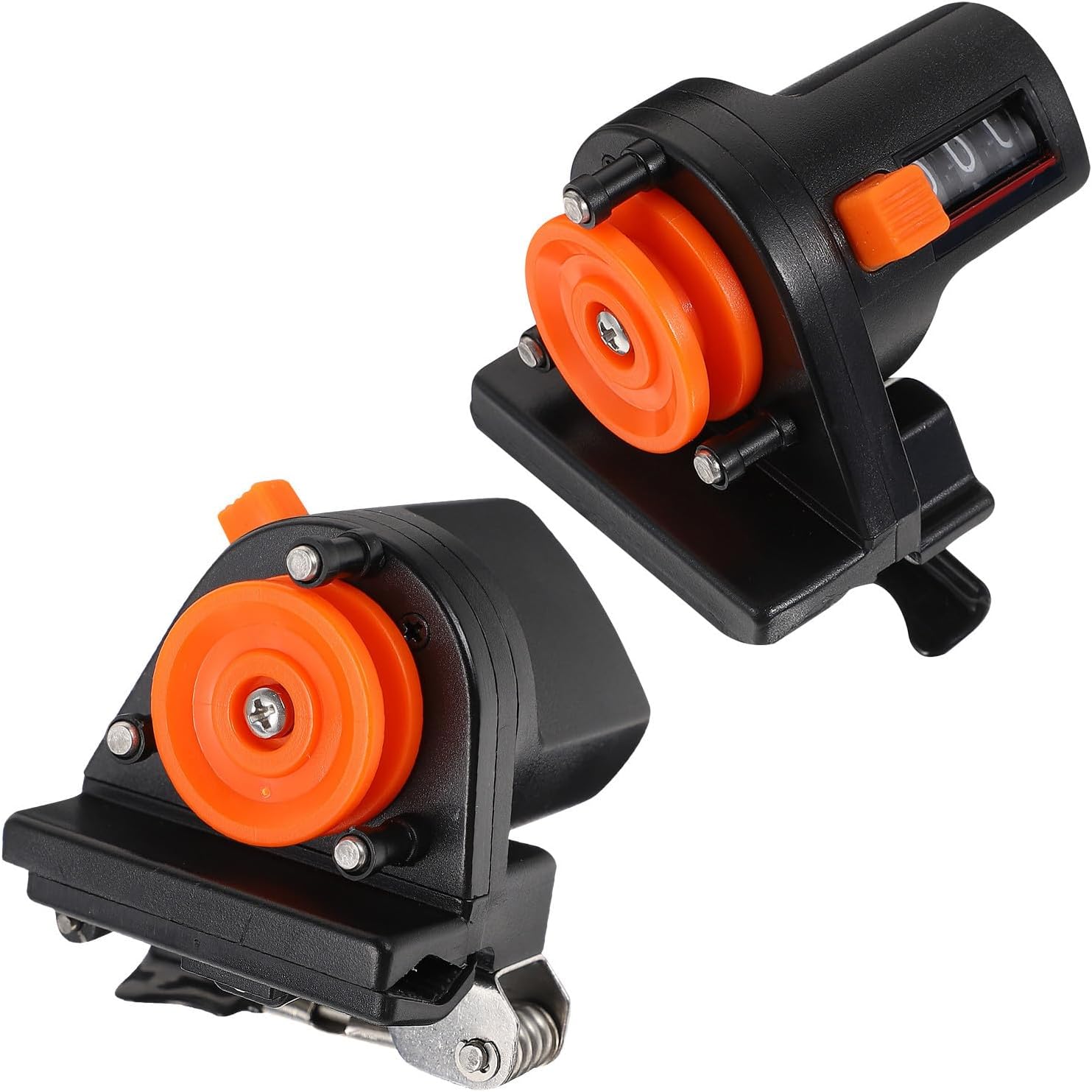 PRETYZOOM 2pcs Plastic Fishing Line Counter for Reels with Precision Line Measurement and Easy Installation for Saltwater Fishing