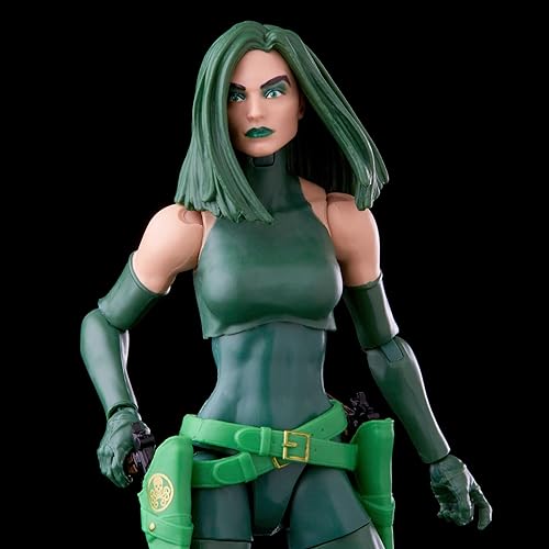 Miniatura 6 de Marvel Legends Series Madame Hydra Comics - Figura de acción coleccionable de 6 pulgadas, 4 accesorios, 1 pieza de Build-A-Fig.