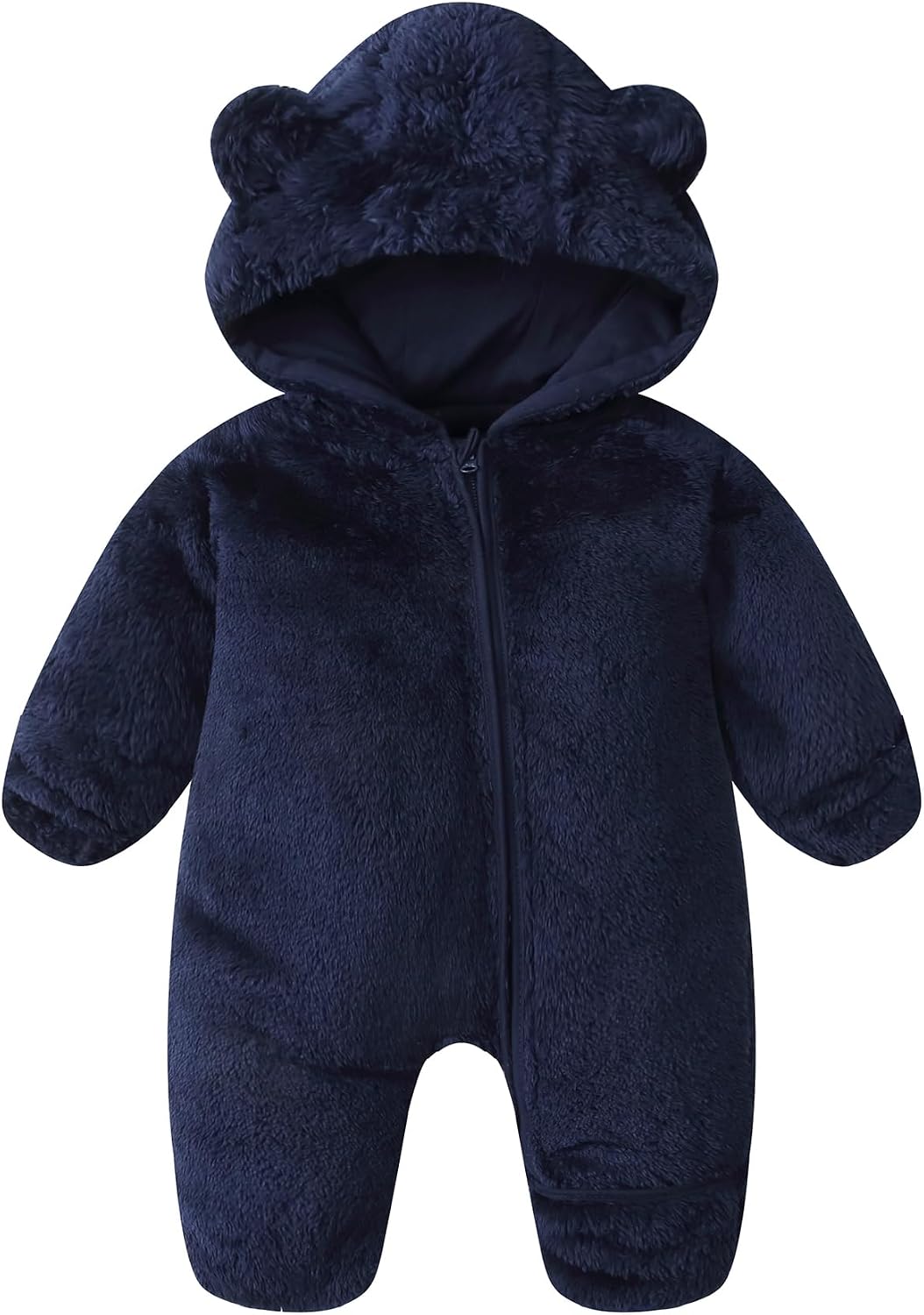 Newborn Baby Boy Snowsuit Toddler Girl Infant Fleece Winter Coat | LECHARMEBB