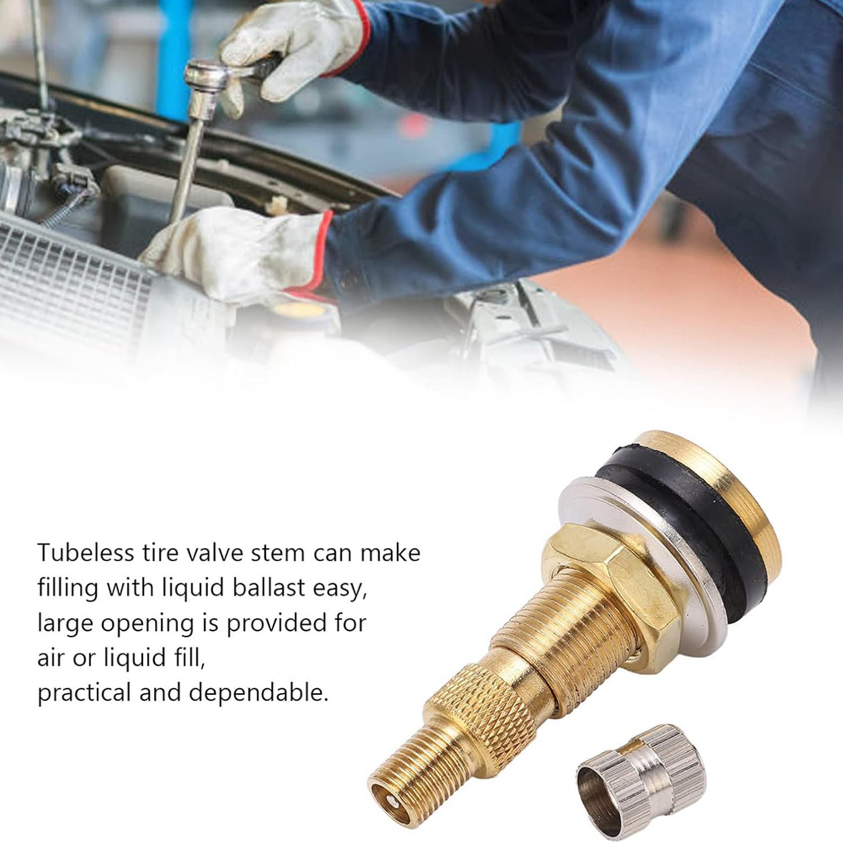 30 pezzi TR618A trattore di aria e valvole liquide, morsetto tubo per pneumatici per agricoltura industriale, trattore