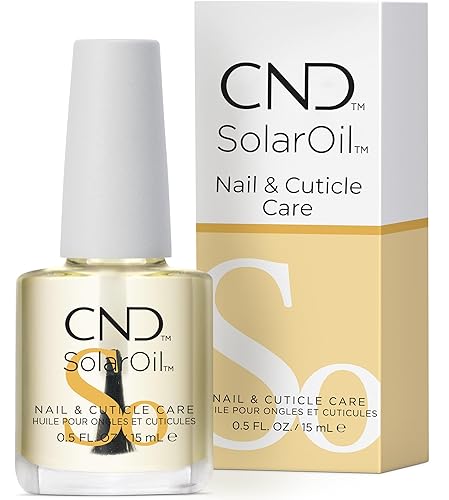 Nail & Cuticle Care by CND, SolarOil for Dry, Damaged Cuticles, Infused with Jojoba Oil & Vitamin E for Healthier, Stronger Nails