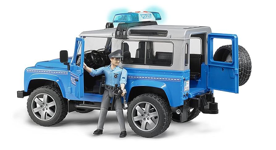 【新品未使用】ブルーダー　トラクター　パトカー 新品未使用】ブルーダー トラクター パトカー