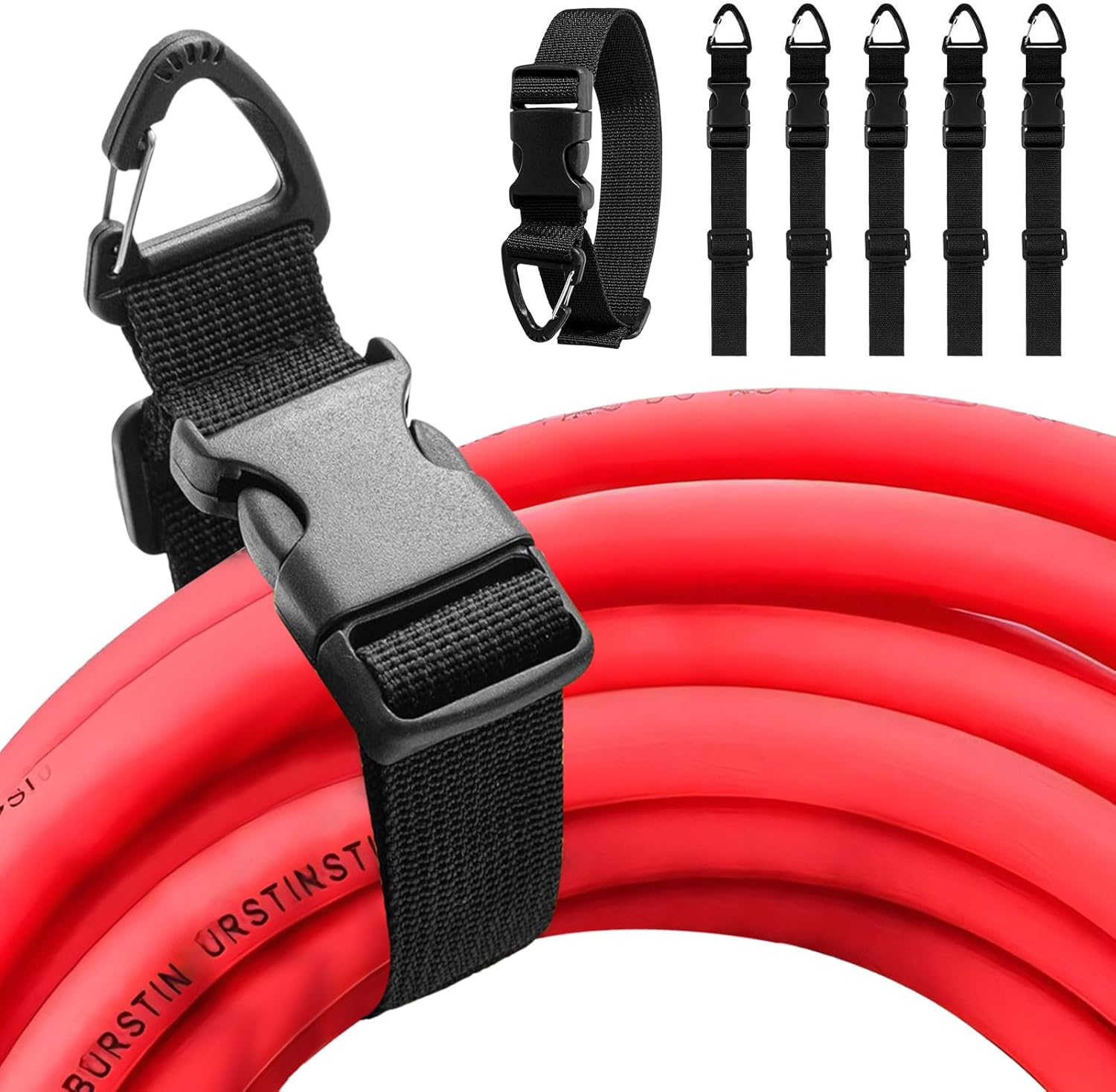 6PCS Extension Cord Holder 17.7 Inch Extension Cord Organizer Heavy Duty Adjustable Electric Cord Organizers for Home Garage Organization Workshop Durable Cord Storage Management System