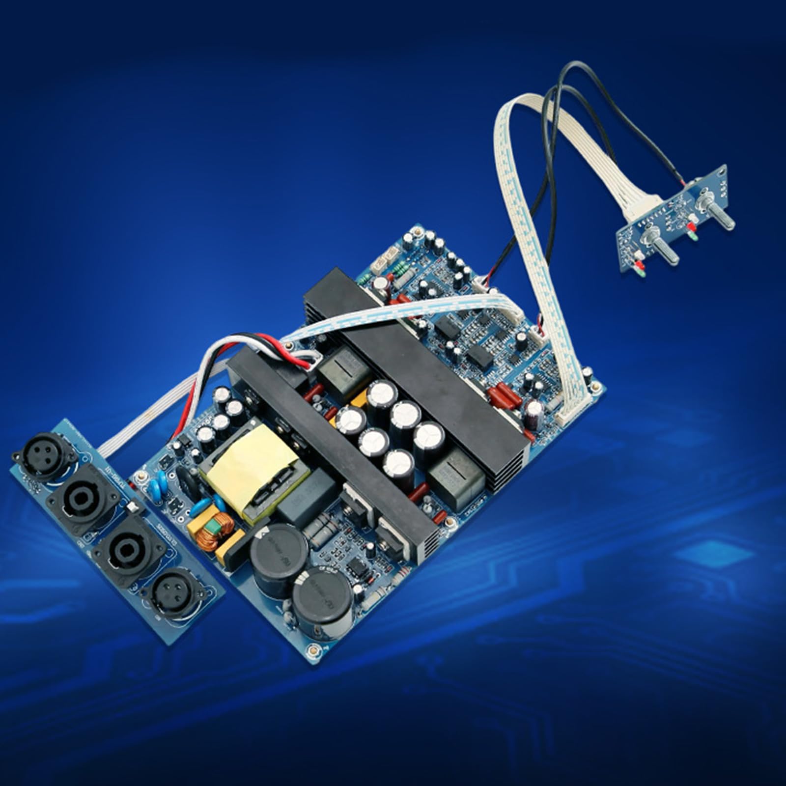 IRS2092 - Modulo amplificatore audio a 2 canali, 500 W + 500 W, doppio canale, per home theater, bassa distorsione
