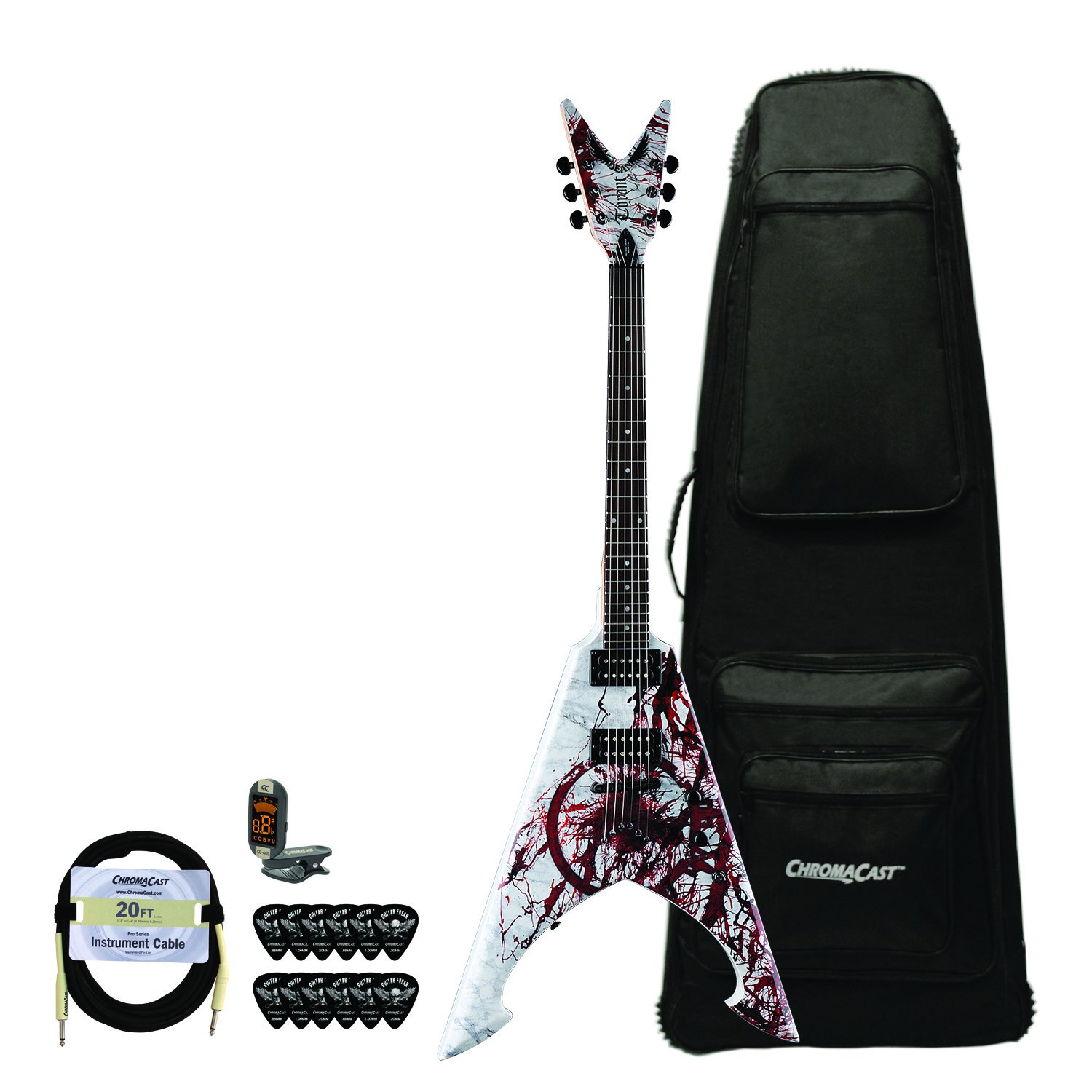 Buy Dean Guitars Michael Amott Tyrant X Splatter Electric Guitar Kit