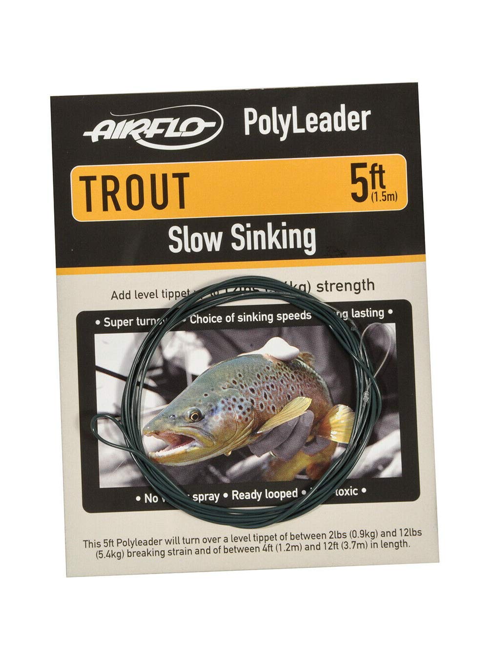 Airflo Bonefish Fly Fishing Polyleader 7ft