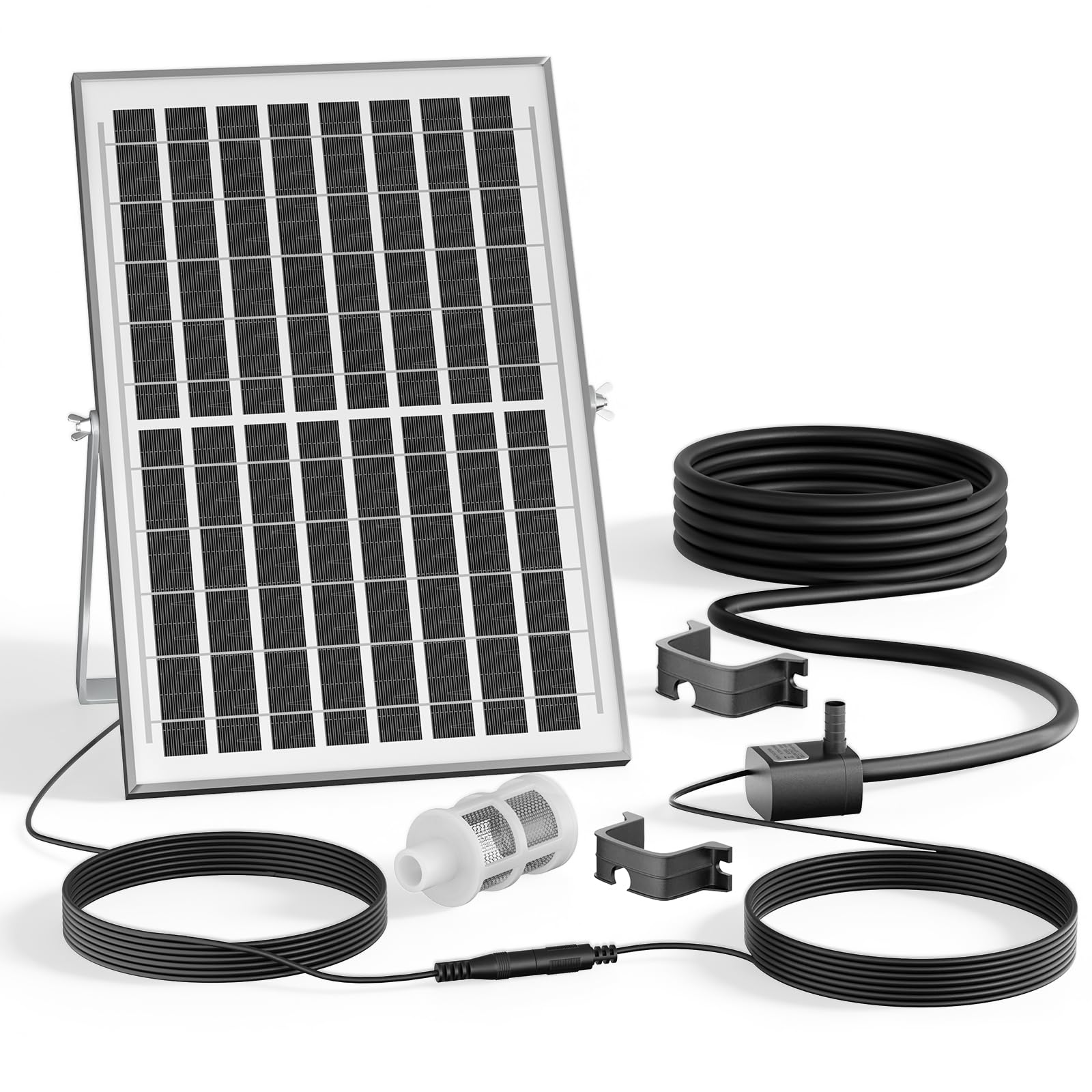 Bombas Solares De Fuente Solar Para Exteriores, Bomba De Estanque, 9V10W Bomba De OxíGeno Solar Para Estanques, Acuarios, Bombas De Aire Para Estanque De OxíGeno