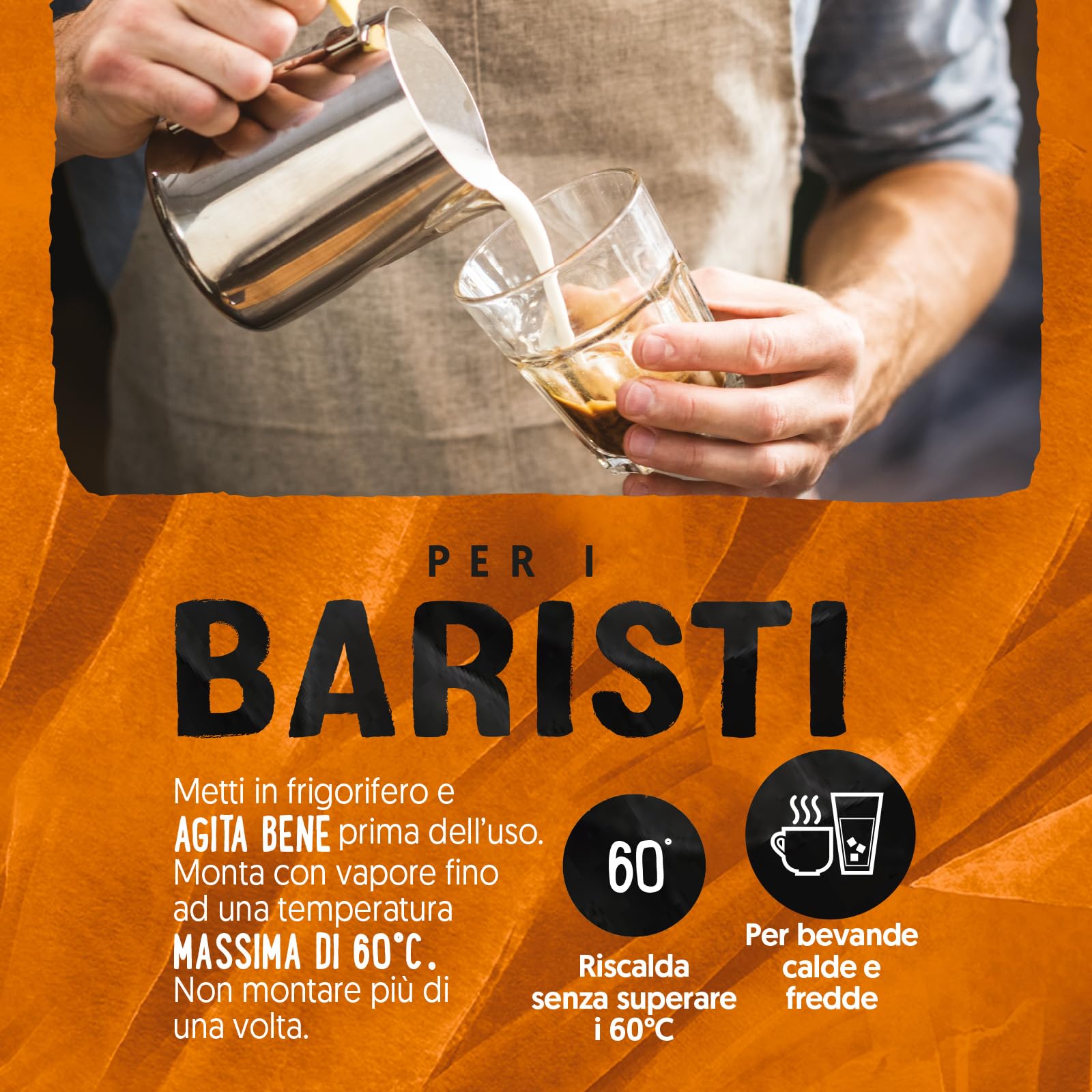 ALPRO BARISTA PROFESSIONAL, Bevanda alla MANDORLA, Naturalmente Senza Lattosio, per Deliziose Creazioni da Bar 100% vegetale - 8 confezioni x 1 Litro