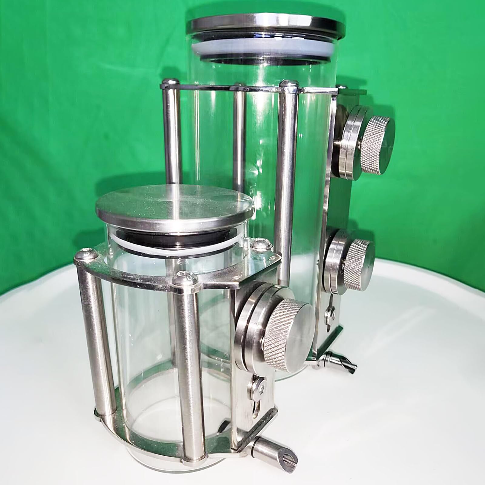 Dispensador de agua sin goteo para animales pequeños, botella de agua colgante de acero inoxidable para pájaros, conejos y roedores