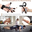 Leosportz Hand Grip Strengthener with Finger Exerciser - New Improved Desgine 10-100 kg Adjustable Hand Grip | Wrist Training Exerciser (Hand grip + Finger Exerciser) gallery image