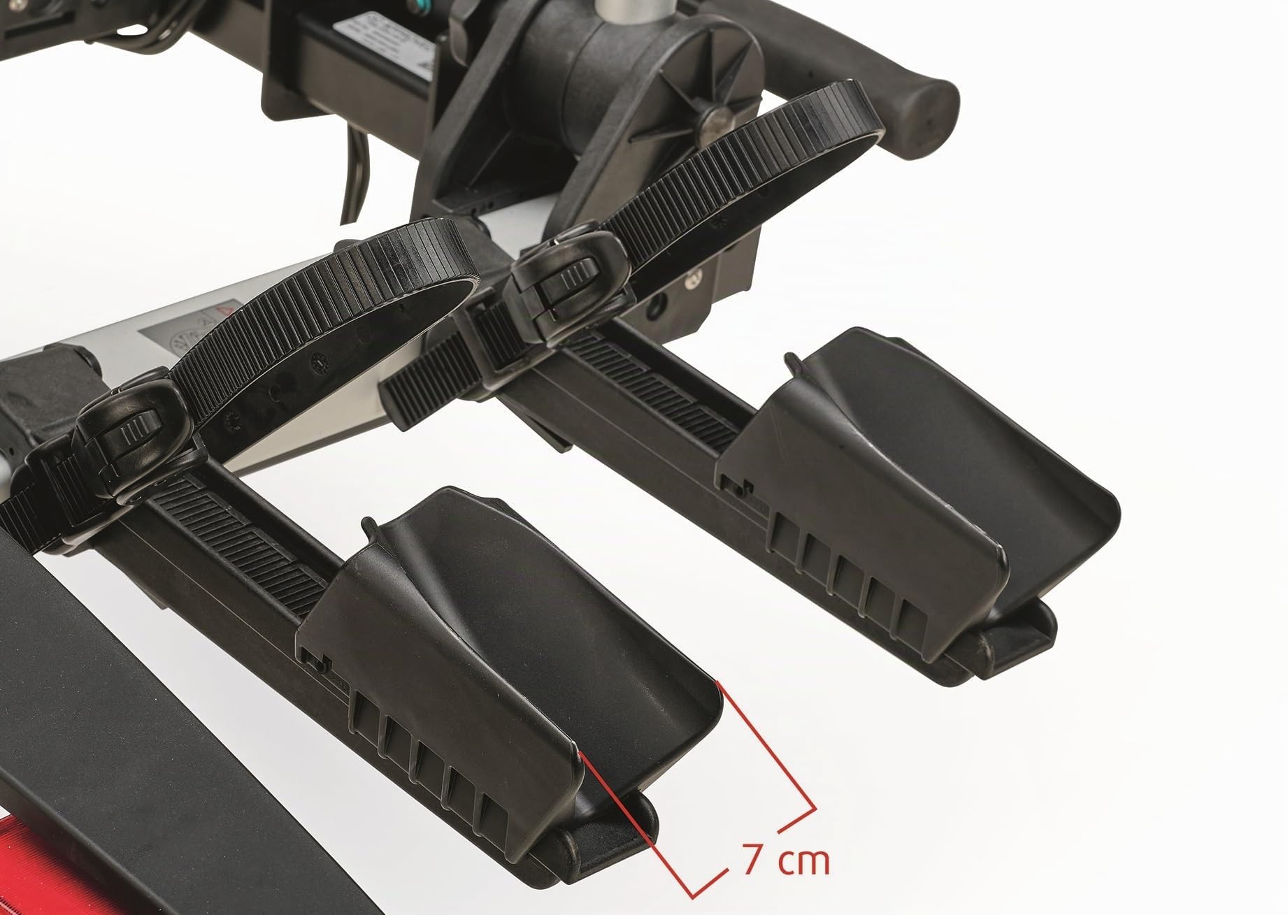 Westfalia Porte-vélos Bikelander pour Attelages | Porte-vélos sur Attelage pour 3 Vélos | Adapté aux Vélos Électriques| Repliable | Feux Hybrides à LED