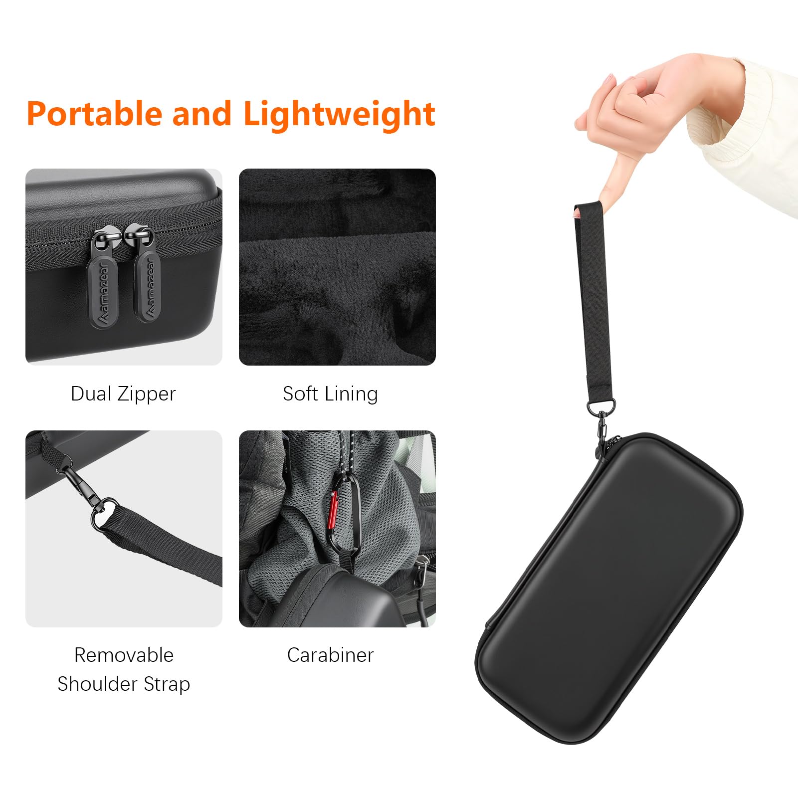 AMAZEAR Etui na telefon Luna Ultra do Insta360 Luna Ultra Case