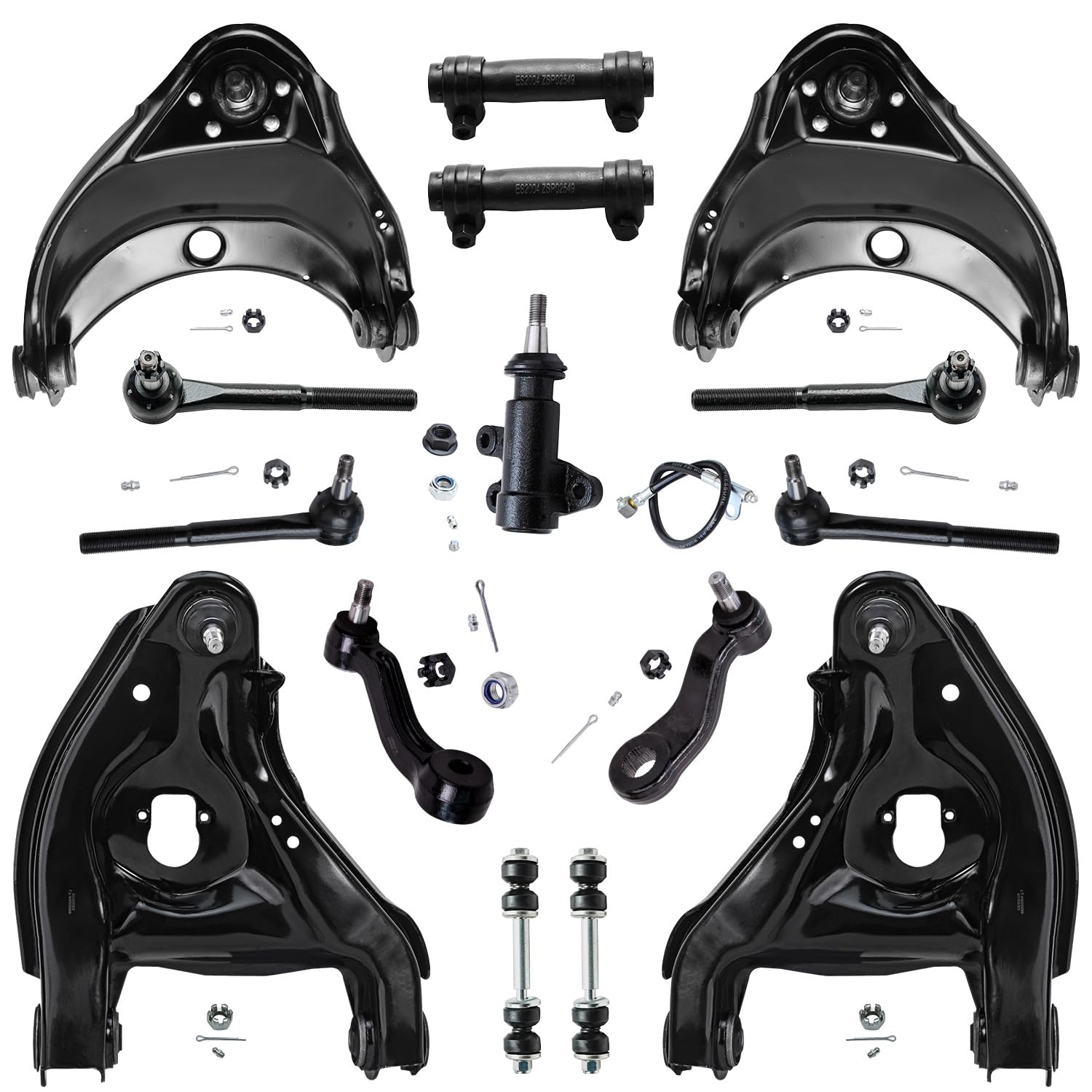 Detroit Axle - Front End Kit for Chevy GMC C1500 C2500 Tahoe Yukon