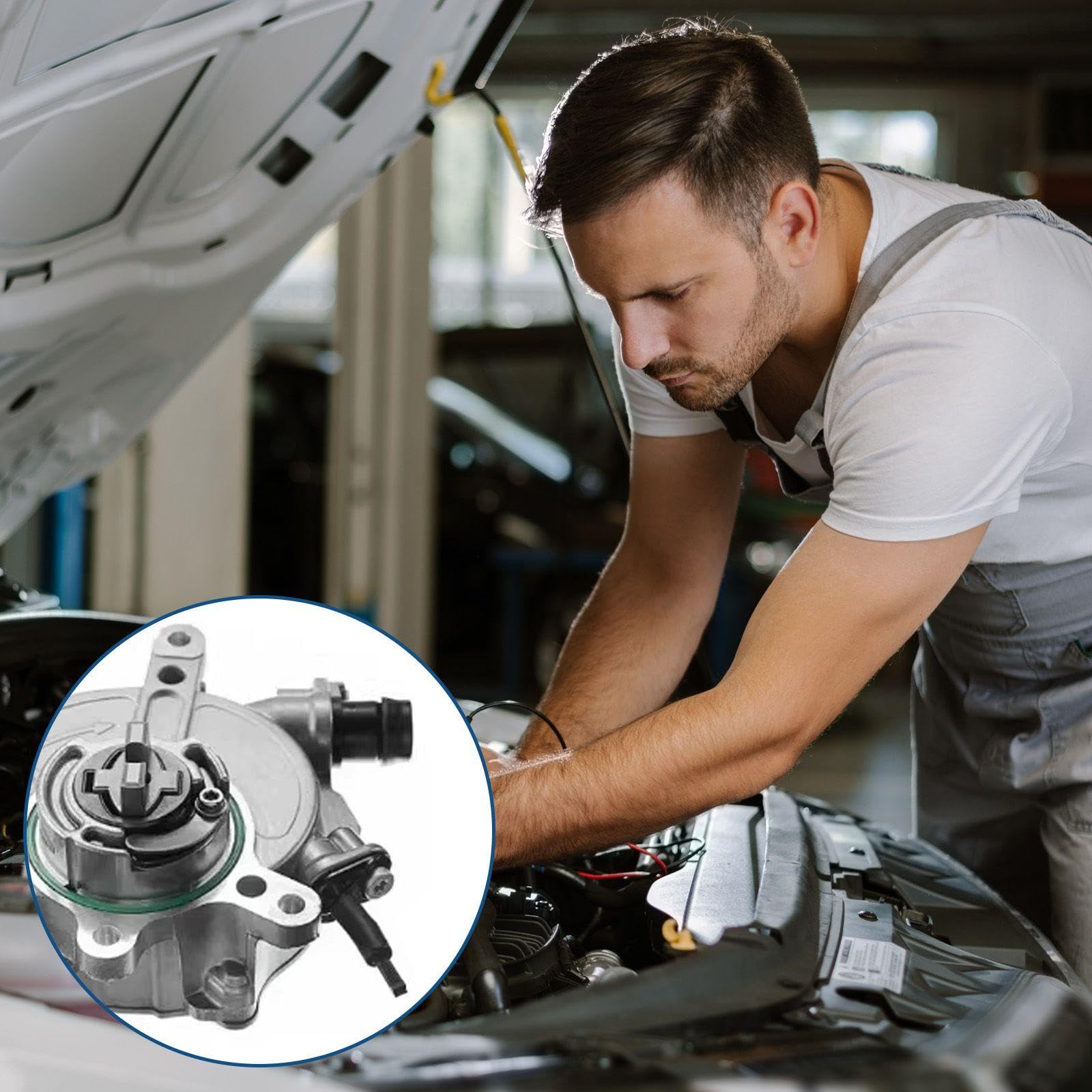 Válvula De Bomba De Refuerzo De 2 Piezas, Válvula De Bomba De Freno para Vehículos De Motor, Accesorios para Frenos De Vehículos, Piezas para Sistemas De Frenos, Válvula De Control De Seguridad.