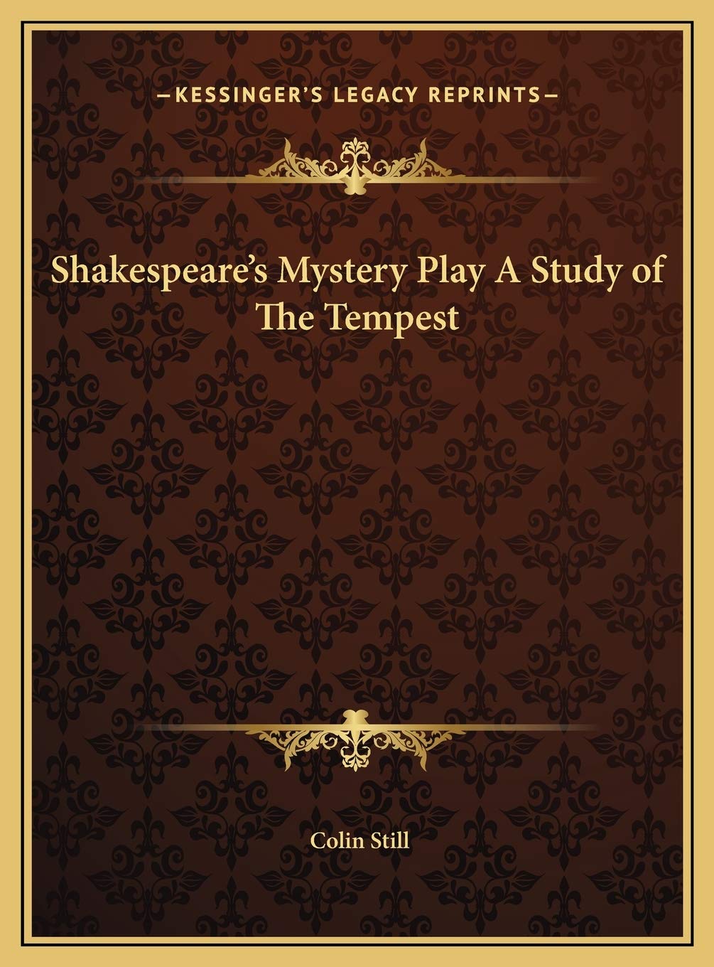 Snapklik.com : Shakespeares Mystery Play A Study Of The Tempest