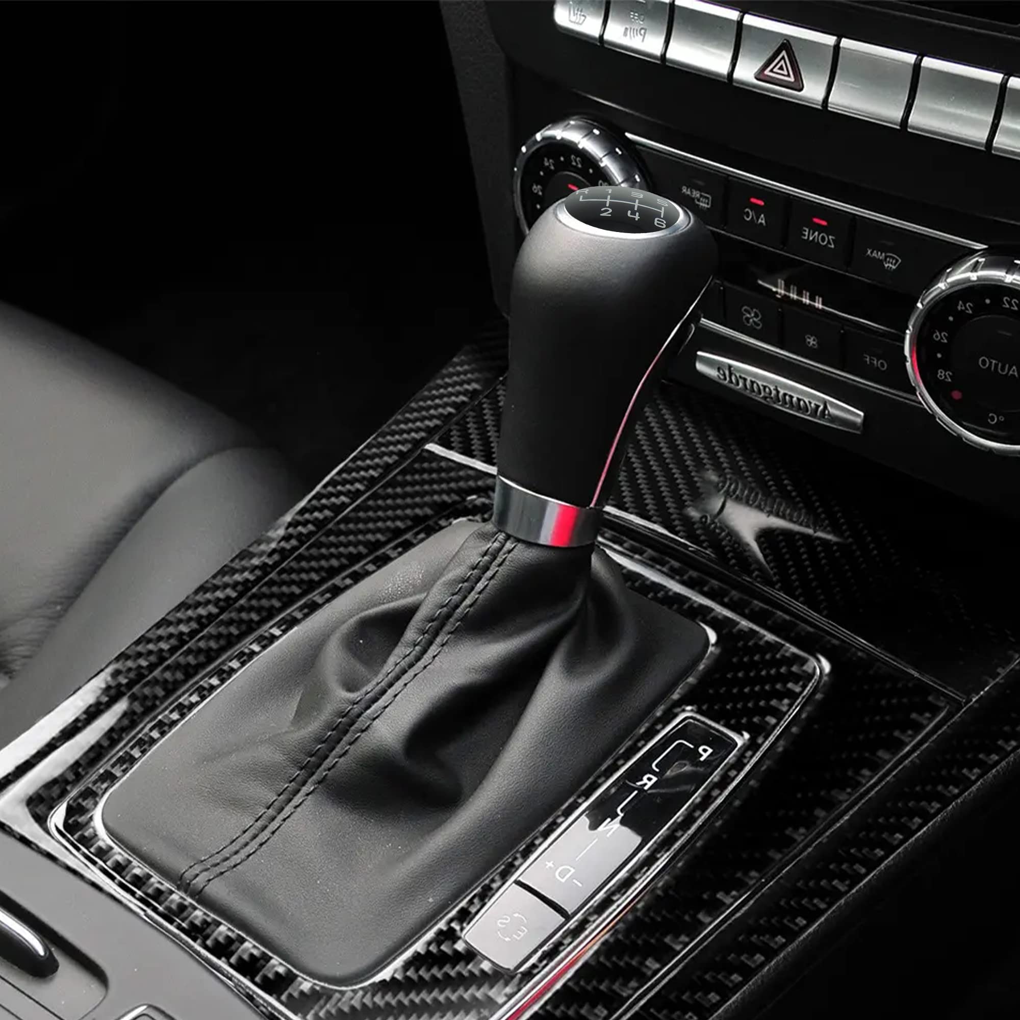 Schaltknauf Für Mercedes Benz - Manueller Schalthebel 6-Gang Schwarz