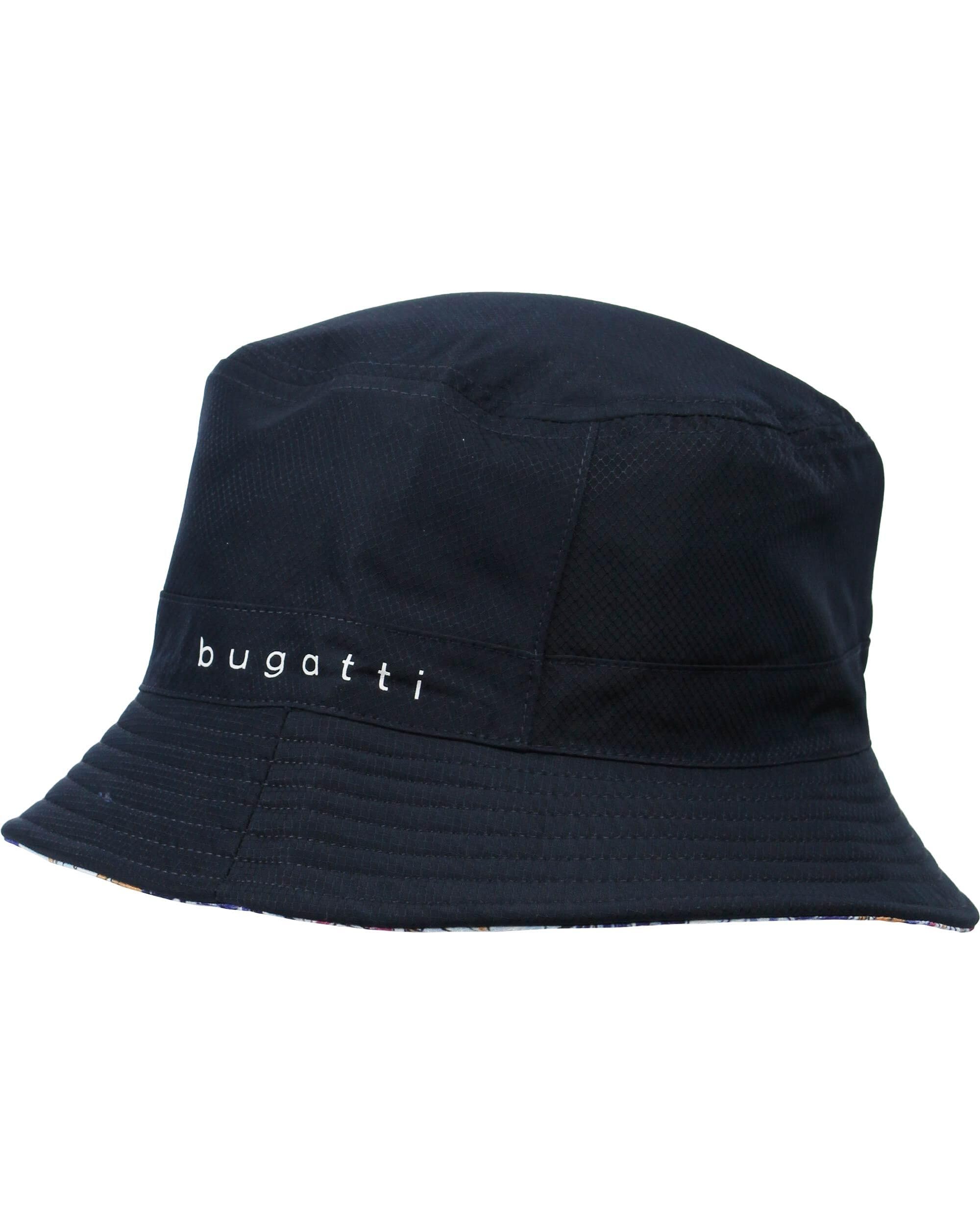 bugatti sombrero de cubo reversible - sombrero de pescador liso y con diseño de flores tropicales