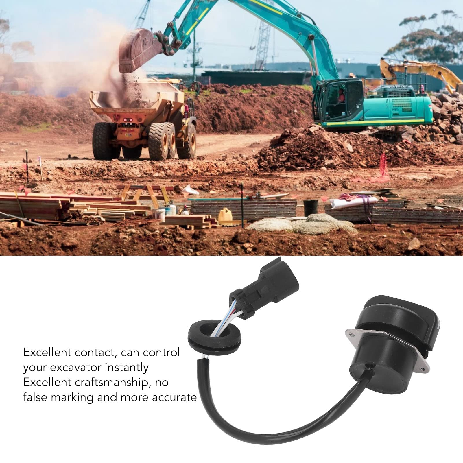 Excavator Throttle Motor Knob Switch Throttle Motor Switch...