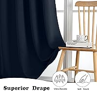 Vista 103 de Simplebrand Juego de 2 paneles de cenefa aguamarina para ventana de cocina de 14 pulgadas de largo, cortinas de oscurecimiento de habitación