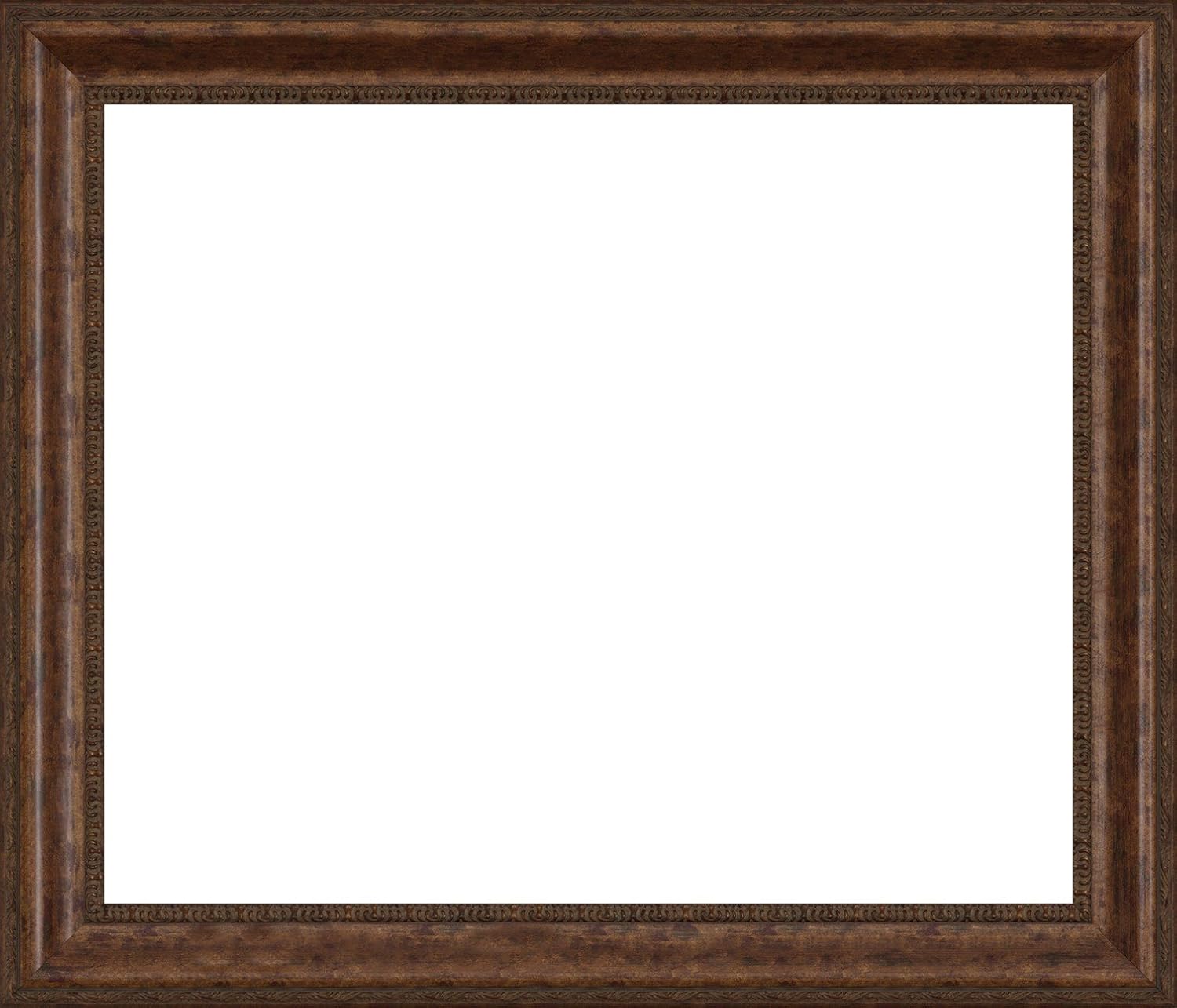 Mirror Framing Kit in 36” x 42”, Grandezza Bronze (mirror