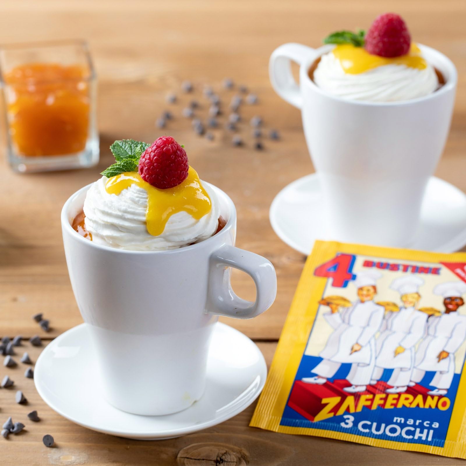 Zafferano 3 CUOCHI - 7,50 g - 25x2 bustine da 0,15 g, Polvere