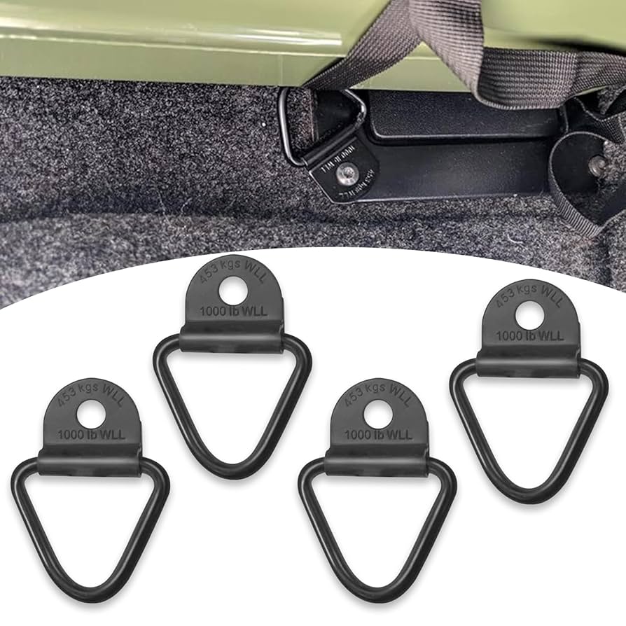 タイダウン　アンカーフック　トンネルフック 4個セットアメ車　トラック タイダウン アンカーフック トンネルフック 4個セットアメ車