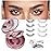 FADLASH Magnetic Eyelashes with Applicator Reusable Magnetic Lashes Natural Look 2 Pairs with Clamp No Glue Needed False Eyelashes Kit Easy to Wear (KS01+B1)