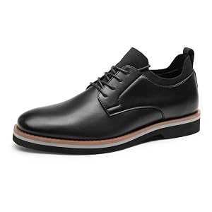 Bruno Marc Mens Lace-Up Comfortable Fashion Dress Shoes