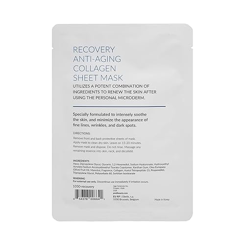 Miniatura 2 de Máscara de colágeno antienvejecimiento PMD Recovery (5 unidades)