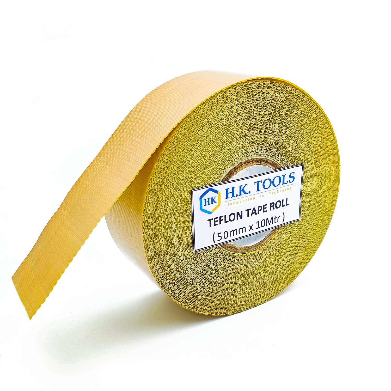 H.K.TOOLS® PTFE Coated Adhesive Teflon Tape for Heat Sealing Machines | Beige Brown Color | 50mm x 10m | Pack of 1 Roll (B08T78R5M6) Amazon Price History, Amazon Price Tracker