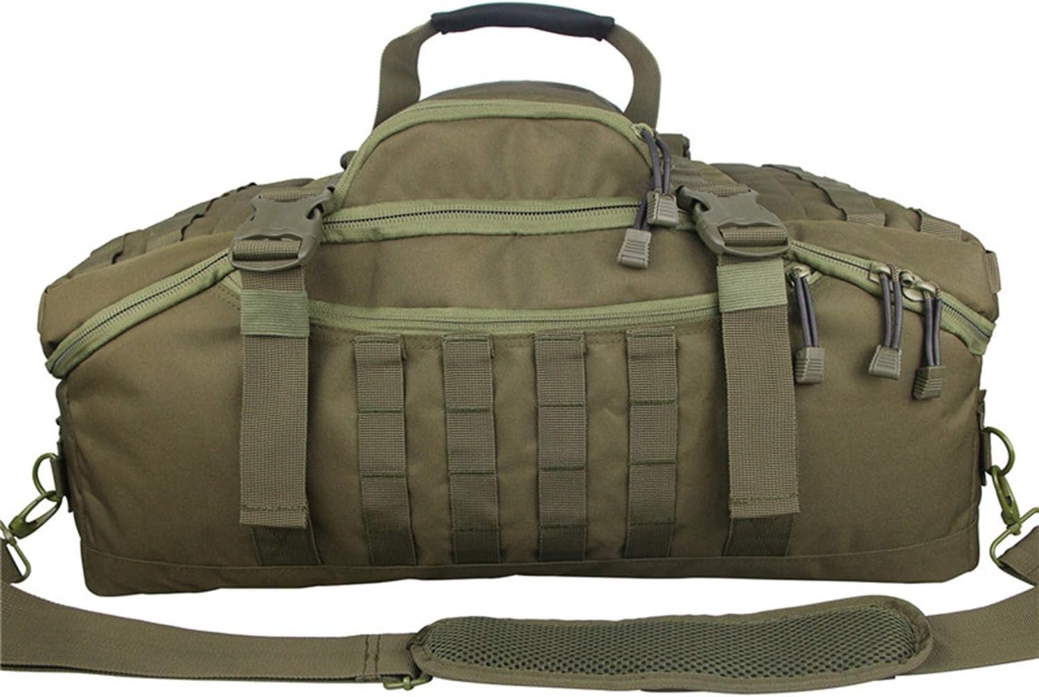 Greencity Travel Duffel Bag for Weekend Overnight Bag Waterproof Small Large for Men Women 30L 45L 85L Green - Image 3