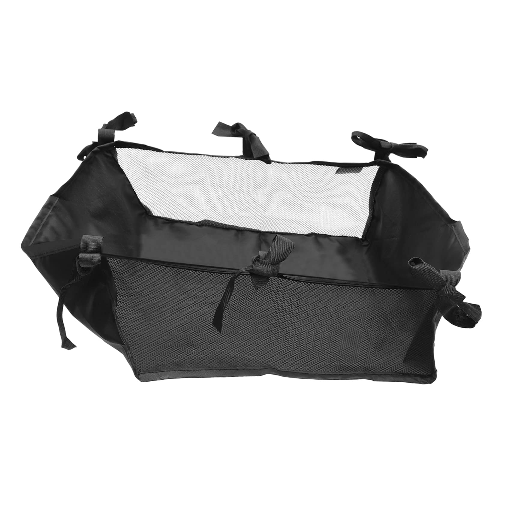 MERRYHAPY Cesta inferior para cochecito de bebé hecha de tela Oxford, organizador de gran capacidad con bolsa de la compra, estable y fácilmente fijada