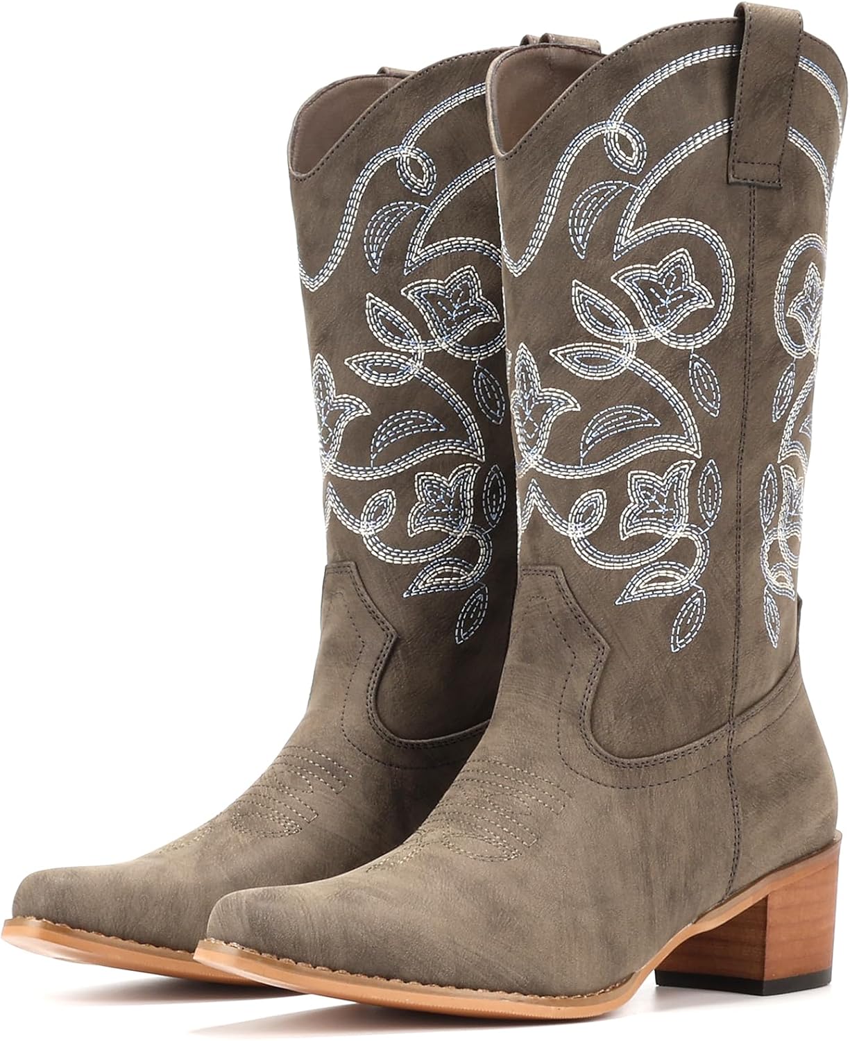 IUV Cowboy Boots For Women Pointy Toe Women's Western Cowgirl Boots... - Picture 10 of 114