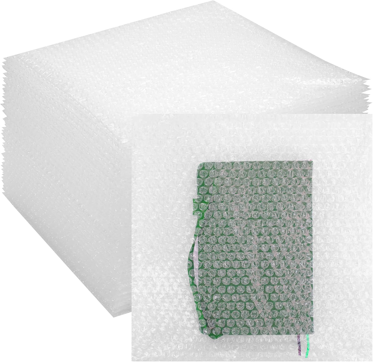 50Pcs Bubble Out Bags Pouches 12"x 12" Bubble Pouches Cushioning Packaging Bags, Double Walled Cushioning Bags Thickening Shockproof Foam Bags for Moving, Shipping, and Storage 12"x 12"-50PACK