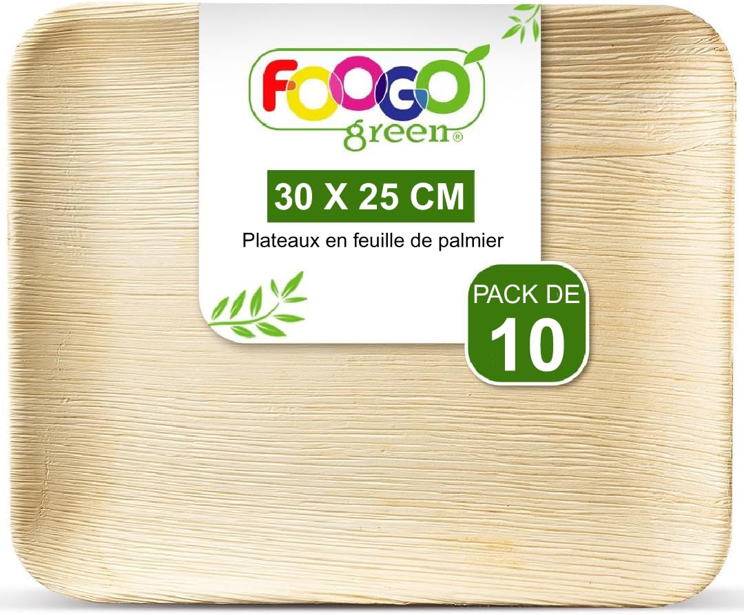 foogo green 10 plateaux feuille de