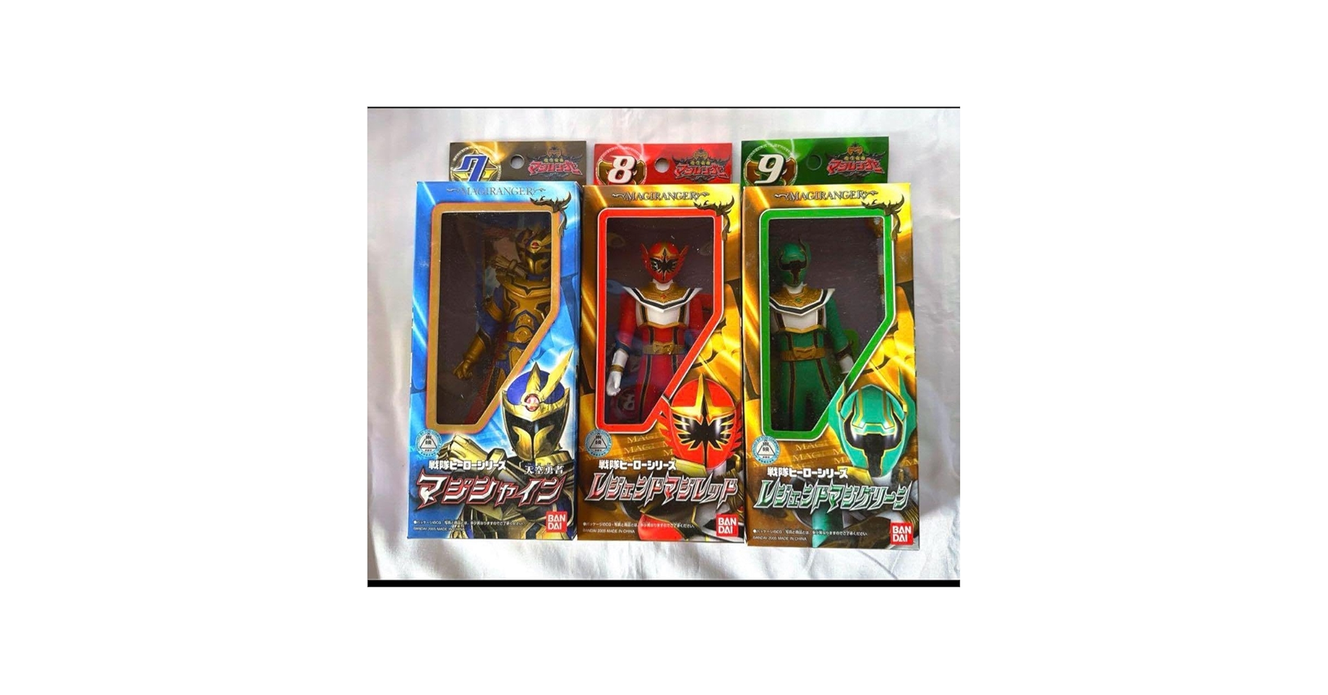 【非売品】20周年記念！！バンダイ 魔法戦隊マジレンジャー ソフビ(8体) 非売品】20周年記念！！バンダイ 魔法戦隊マジレンジャー ソフビ