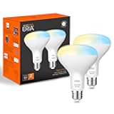 ERIA Smart Light Bulbs, BR30 ZigBee Tunable White 800LM 65W Equivalent, Works, Hue*, SmartThings, HA, Amazon Echo (4th Gen), Alexa, HA, Google Assistant (2-Pack)