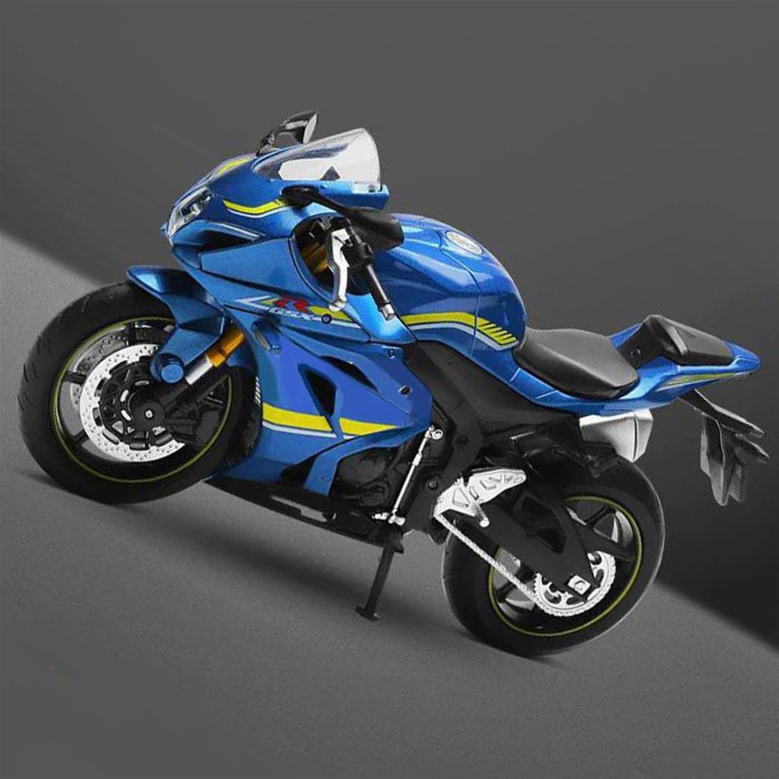 MAKUTU Modello di Moto in Scala 1/12 per Suzuki GSX-R 1000 Diecast in Metallo Modello di Moto Moto da Collezione