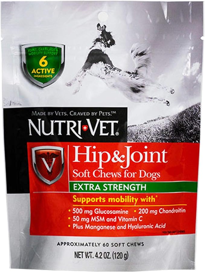 NutriVet Wellness 1030172 Hip & Joint Supplement Pet