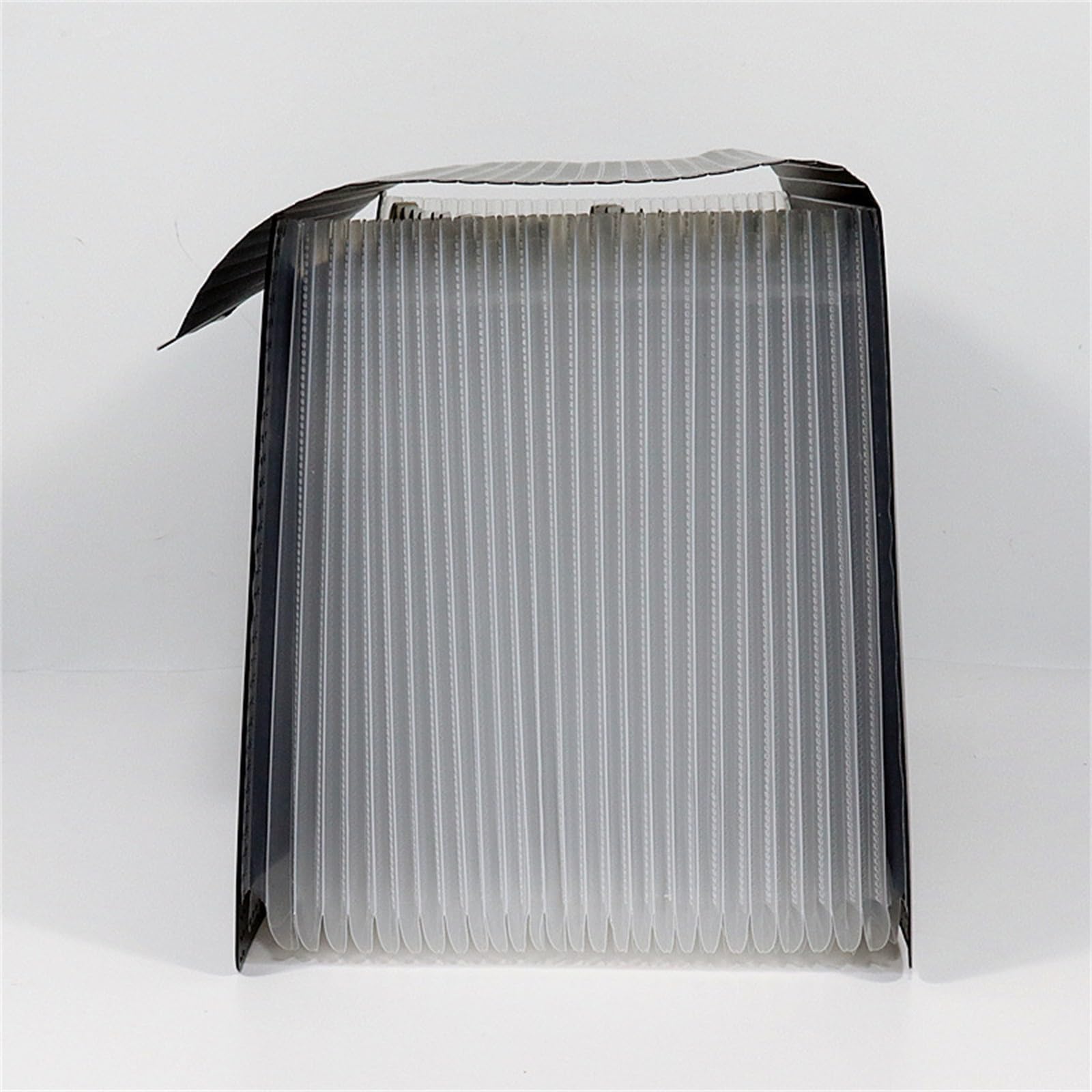 Carpeta Carpeta de pie retráctil Mini maletín Bolsa órgano expandible con tapa para Almacenamiento de Archivos