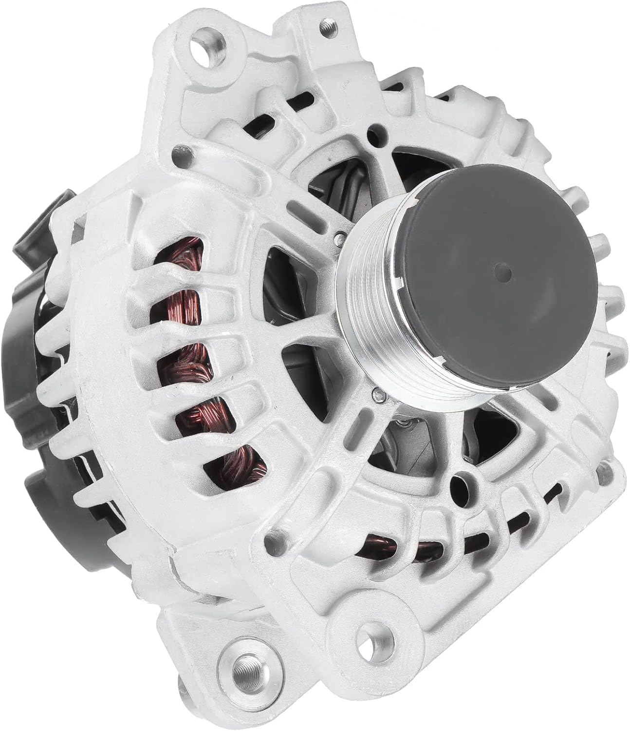 New 11258N Alternator for Nissan 2.5L for Altima 2007-2012, for Sentra 2007-2012, Rogue 2011-2013, 3-pin Plug, Rogue Select 2.5L 2014 2015, 23100JA02A, 23100JA02B