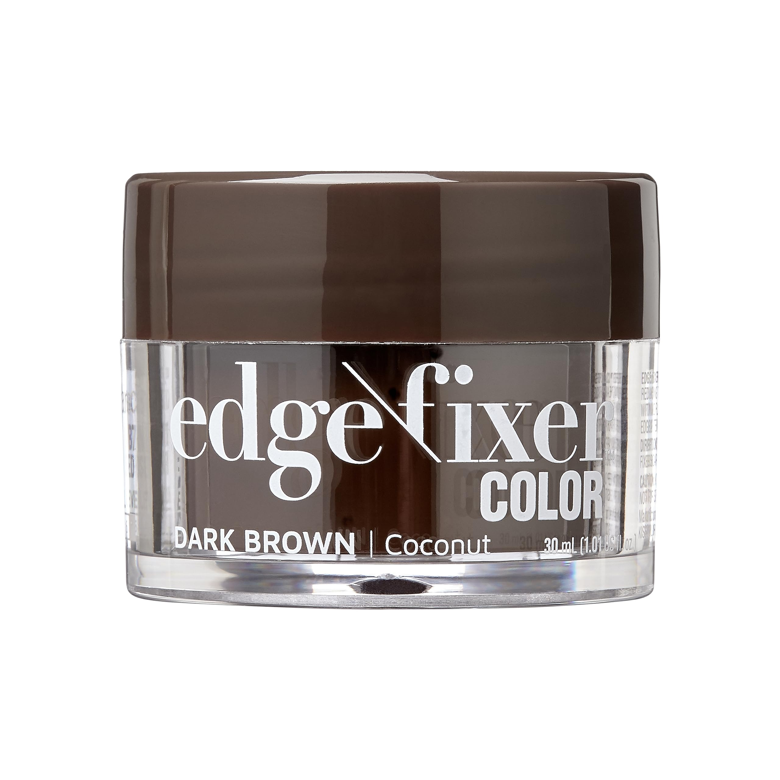 KISS Edge Fixer Color 24 HR Max Hold & 100% Gray Coverage 30mL (1.01 US fl.oz) Dark Brown-image-24