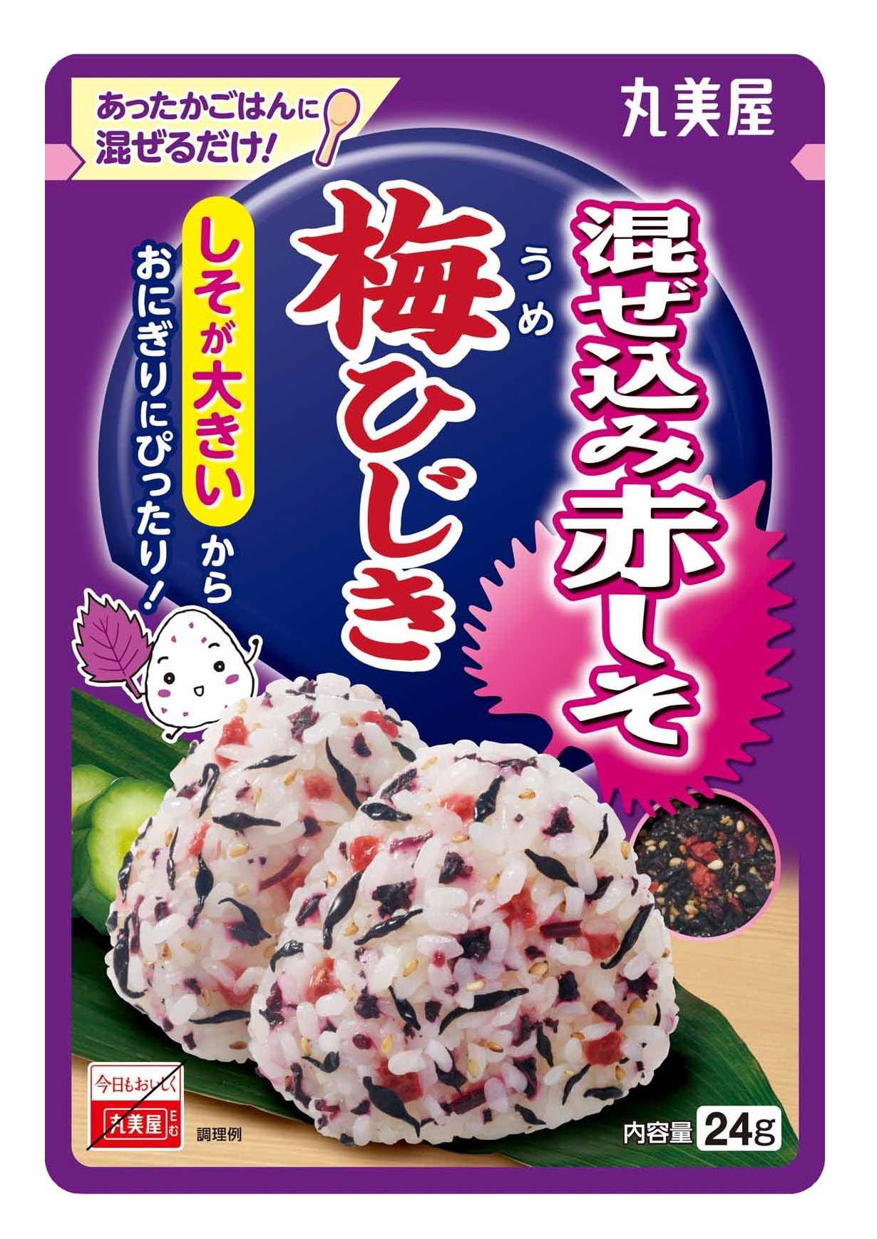 丸美屋 混ぜ込み赤しそ 梅ひじき 24g