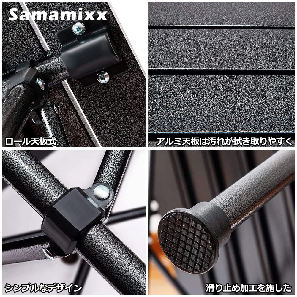 Amazon.co.jp: Samamixx アウトドア テーブル チェア 7点セット 