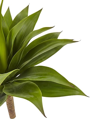 Miniatura 6 de Nearly Natural Planta de agave con tallo de 32 pulgadas