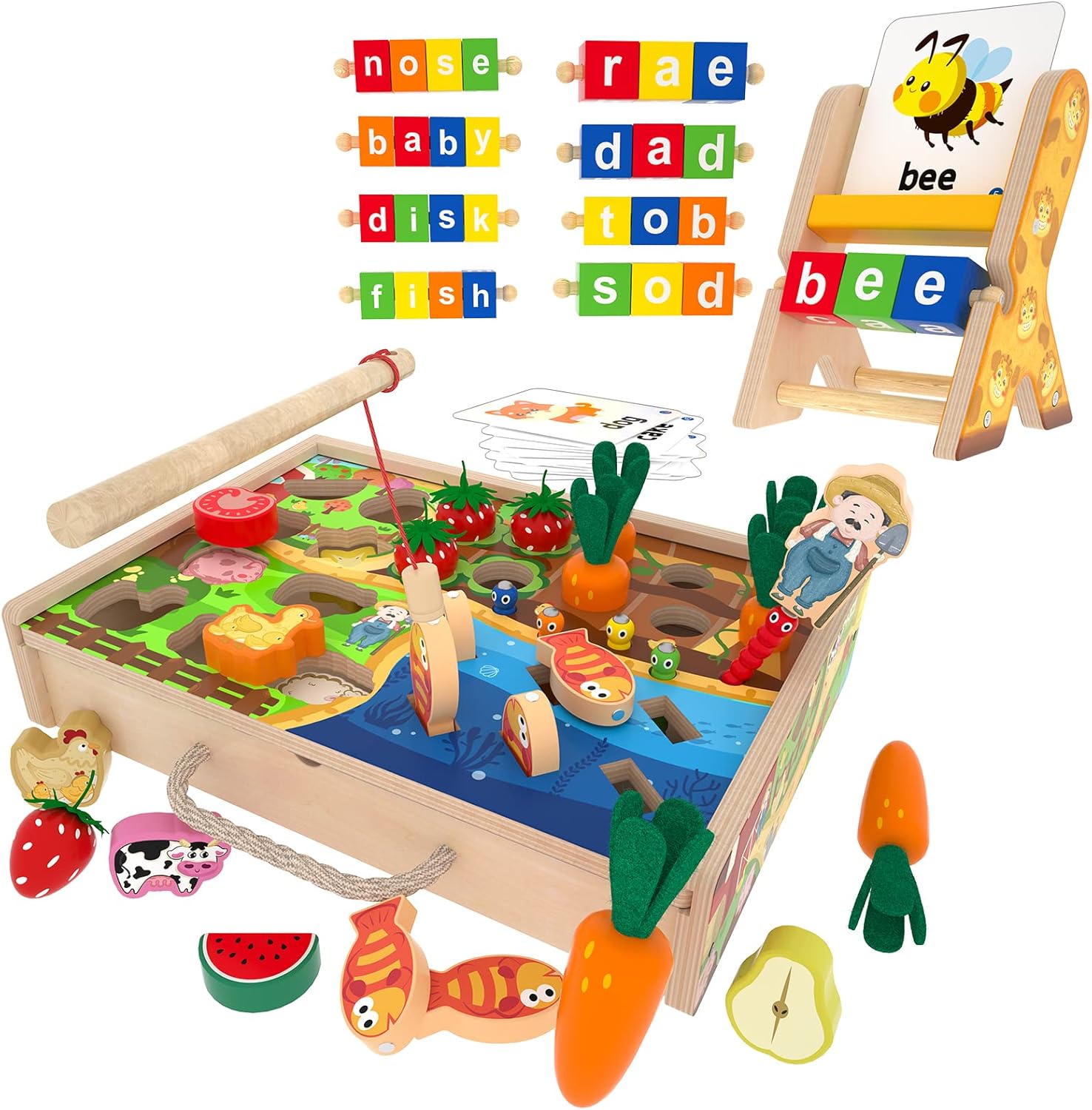 MTYOKILN Toddlers Montessori Wooden Educational Toys for